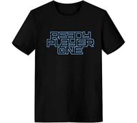 Hot Movie Ready Player One Shirt Tees Tops T Shirt Casual Apparel Fashion Short Sleeve Mens Women T Shirt 100% Cottons Gaming Video Cosplay Manches Courtes(3X-Large)
