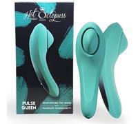 Hot Octopuss Pulse Queen Vibromasseur Turquoise 18 cm