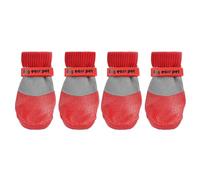 Hot Pavement Paws Bottes de protection des pattes imperméables pour animaux de compagnie, chats, chiots