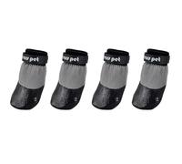 Hot Pavement Paws Bottes imperméables pour chiot Protection Réutilisables Housses de pieds portables pour chien de neige pour l'intérieur, la marche, le camping