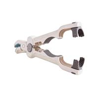 Hot Plate Gripper - Kitchen Clamp, 22cm Secure Holder for Cooking, Nonslip Food Clamp with Anti-Scald Grip, Countertop Tool, Compact Device for Baking, Apartment, Restaurant and Bakery