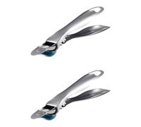 Hot Plate Gripper, Pince Anti-brûlure Pour Bol, Air Fryer Tongs, En Acier Inoxydable Résistant À La Chaleur, Pour Four, Micro-ondes, Poêle, Grillades, Cuisine (2 Pack)