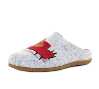 Hot Potatoes Haslach Slippers Blanc,Gris EU 36 Femme