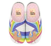 HOT POTATOES Femme Lambach Junior-fille>chaussons-et-pantoufles, Gris, 35 EU