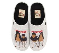 HOT POTATOES Homme Lastovo Chausson, Gris, 40 EU