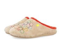 Hot Potatoes Kapuvar Slipper, Beige, 34 EU