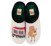 HOT POTATOES Chausson homme Bezau Gris – Pointure 46 EU