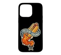 Hot Rocket Freedom Dog Saucisse Funny 4th of BBQ July Grill Coque pour iPhone 15 Pro Max