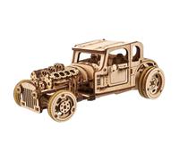 Hot Rod Souris Furieuse En Bois À Construire ? Maquette Mécanique 3d À Double Moteur Brown TU