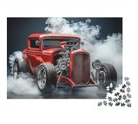 Hot Rod voiture musculaire Puzzle 1000 Pièces Educa Jouet Divertissement Créatif Décoration Intérieure intéressant Jeu Éducatif Challenge Toy Pour Adultes Et Enfants À Partir De 12 Ans 38x26cm/1000pcs