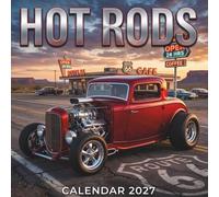 Hot Rods Calendar 2027: 12 Legendary Custom Classics