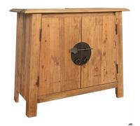 HOT SALE* Meuble-lavabo de salle de bains , Cabinet Sous évier,JILL'S, Meuble WC,pin massif 70x32x63 cm - M841022