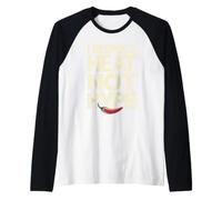 Hot Sauce Lover Piment Chilihead Chilihead Heat Seeker Pepper Manche Raglan