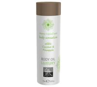 HOT - Shiatsu Luxury - huile de massage comestible - coco-ananas (75 ml)
