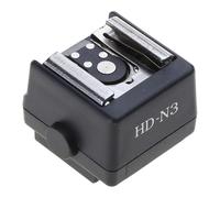 Hot Shoe Adapter Connection Port for Connecting Cameras Additional Camera Flash Studio Light Strobe Other Accessories Multicolor