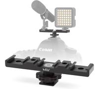 Hot Shoe Adapter Holder Triple Cold Shoe Mount for Flash Microphone LED Video Monitor Camera Accessories