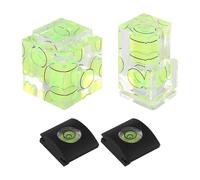 Hot Shoe Level,Camera Bubble Level Hot Shoe Bubble Level Combo Pack 3 Axis 2 Axis 1 Axis For Dslr F