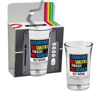 HOT SHOT - verre de 35 ml - Remède contre les chagrins, ne fonctionne pas sans vodka