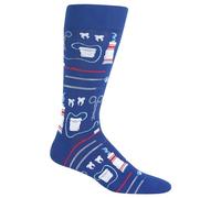 Hot Sox Chaussettes décontractées pour homme, Dentiste (bleu foncé), 18-24
