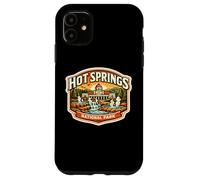 Hot Spings Souvenir du Parc National de l'Arkansas pour Randonneur Coque pour iPhone 11