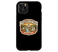 Hot Spings Souvenir du Parc National de l'Arkansas pour Randonneur Coque pour iPhone 11 Pro