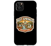 Hot Spings Souvenir du Parc National de l'Arkansas pour Randonneur Coque pour iPhone 11 Pro Max