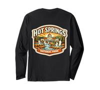Hot Spings Souvenir du Parc National de l'Arkansas pour Randonneur Manche Longue