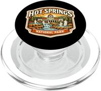Hot Spings Souvenir du Parc National de l'Arkansas pour Randonneur PopSockets PopGrip pour MagSafe