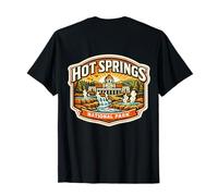 Hot Spings Souvenir du Parc National de l'Arkansas pour Randonneur T-Shirt