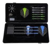 HOT SPORTS + TOYS Set de 3 Flechettes Brass Noir Noir G