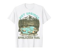 Hot Springs - Caroline du Nord - Appalachian Trail Randonnée T-Shirt Graphique avec Valeur