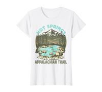 Hot Springs - Caroline du Nord - Appalachian Trail Randonnée T-Shirt Graphique avec Valeur