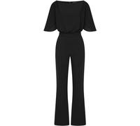 Hot Squash Hot Squash Black Drop Shoulder Jumpsuit