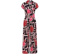 Hot Squash Hot Squash Black V-Neck Wide Leg Jumpsuit with Cap Sleeves