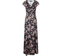 Hot Squash Hot Squash Purple Cap Sleeve Jersey Maxi Dress Purple EU 40 (UK 12)