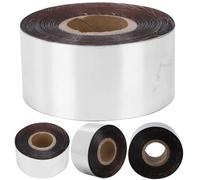 Hot Stam Feuille Cuir Tissu Paquet Boîte Bricolage Décoration Accessoires 3 Cm Largeur 120 Mètres/rouleau Argent Artisanat Scrapbooking ou Personnalisation c'est Polyvalent Qui