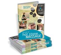 Hot Stone Massage Education Package - 4 DVD's & 4 Digital User Manual's By Nature's Stones Inc