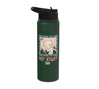 Hot Stuff Too Cute To Care Stainless Steel Insulated Water Bottle