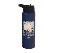 Hot Stuff Too Cute To Care Stainless Steel Insulated Water Bottle