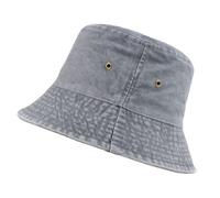 Hot Summer Bucket Hat - Chapeau de soleil tendance pour la plage, la pêche - Boonie d'extérieur pour homme et femme Rkz329, gris, Taille unique