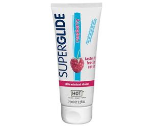 HOT Superglide Framboise - Lubrifiant Comestible (75ml)