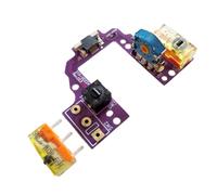 Hot Swap PCB Board Button Board WeldingFree Cartes mères anti-poussière Or Roue Encodeurs pour GPROX Superlight Button