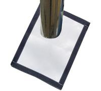 Hot Tent Stove Jack - Fireproof Fiber 32x25cm | Fire Resistant Chimney Pipe Vent Cover For Canvas Tent Stove Setup | Heat Resistant Stoves Jack Accessory For Outdoor Camping Heating Safety Use