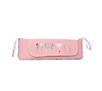 Hot Tools Sac de voyage - Étui de transport portable divisé résistant à la chaleur | Sac de voyage pour fers plats, épingles à cheveux, câbles de charge, ciseaux, sèche-cheveux | Accessoire de style