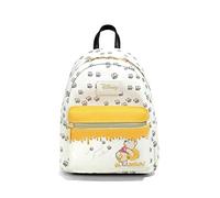 Hot Topic Loungefly Disney Winnie l'ourson Mini sac à dos, motif abeilles et miel, beige, mini, Moderne