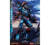 Hot Toys - Figurine Iron Patriot 1:6 - Avengers : Endgame, Multicolore