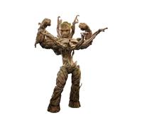 Figurine Hot Toys Mms707 - Marvel Comics - Guardians Of The Galaxy Vol.3 - Groot Deluxe Version