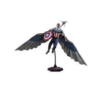 Hot Toys Figurine Captain America 1:6 – Le Faucon et Le Soldat de l'hiver (TMS040) Bleu