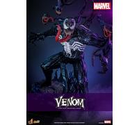 Hot Toys Marvel Comics CMS023 Figurine de collection Spider-Man Comic Masterpiece Venom échelle 1/6