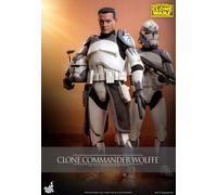 Star Wars : The Clone Wars Action Figurine 1/6 Clone Commander Wolffe 30 Cm Hot
